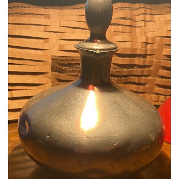 Vintage Royal Holland Pewter Daalderop Pitcher w/ Stopper - Picture 7 of 12